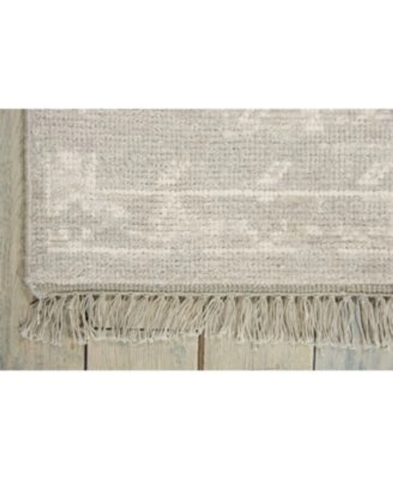 Nourison Home Elan Eln03 Silver Rug
