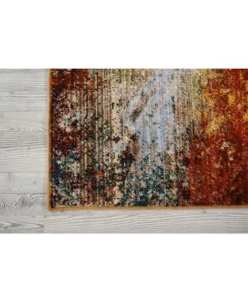 Nourison Home Chroma Crm02 Paprika Rug
