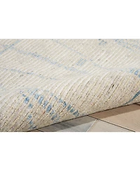 Nourison Home Ellora ELL02 Mist 7'9" x 9'9" Area Rug