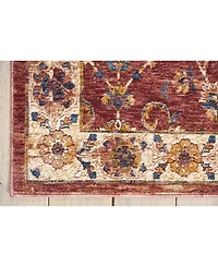 Closeout! Nourison Home Lagos LAG04 Beige 7'10" x 9'10" Area Rug