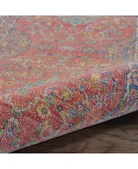 Nourison Home Ankara Global ANR01 Multi 2' x 6' Runner Rug