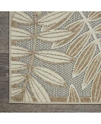 Nourison Home Aloha ALH18 Neutral 6' x 9' Outdoor Area Rug