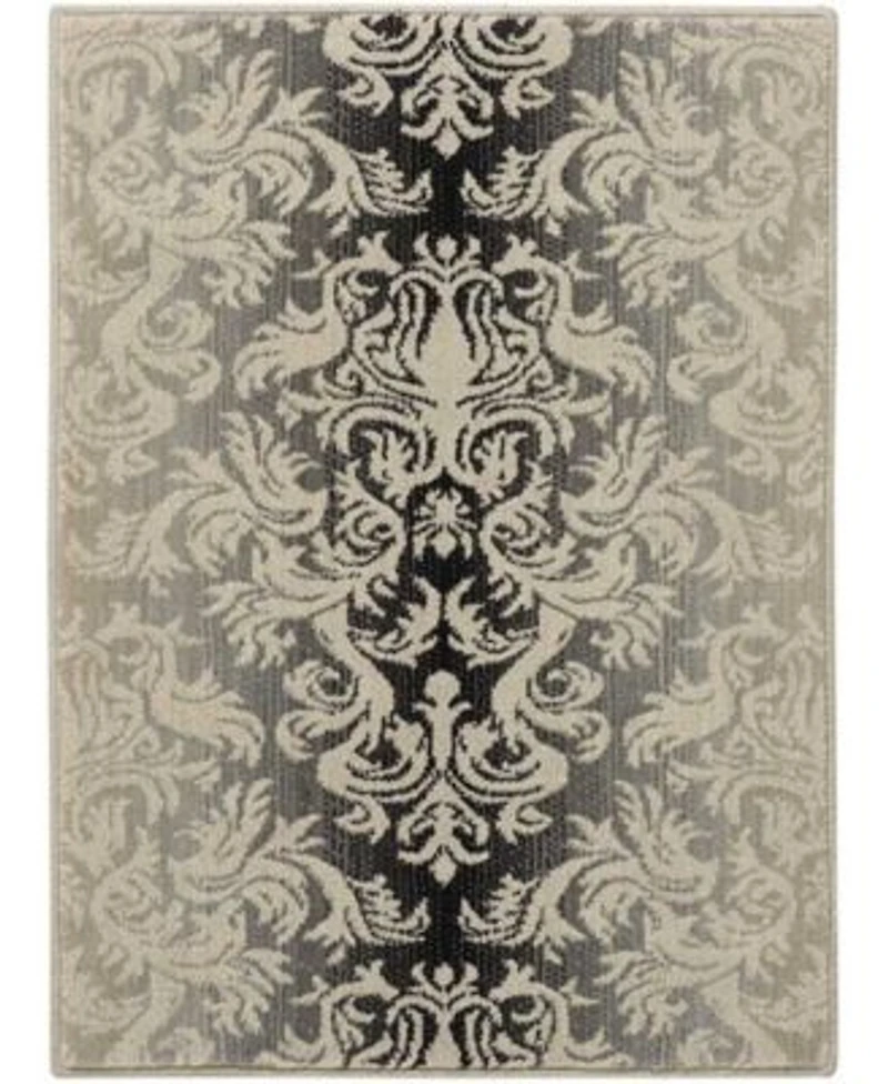 Nourison Home Riviera Ri06 Charcoal Rug