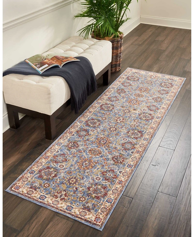 Closeout! Nourison Home Lagos LAG04 Beige 5' Round Rug