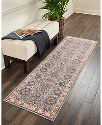 Closeout! Nourison Home Lagos LAG04 Beige 5' Round Rug