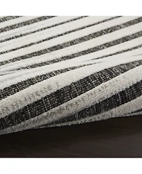 Nourison Home Key Largo KLG01 Onyx 4' x 6' Outdoor Area Rug