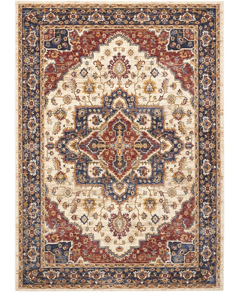 Closeout! Nourison Home Lagos LAG05 Multi 5'3" x 7'6" Area Rug
