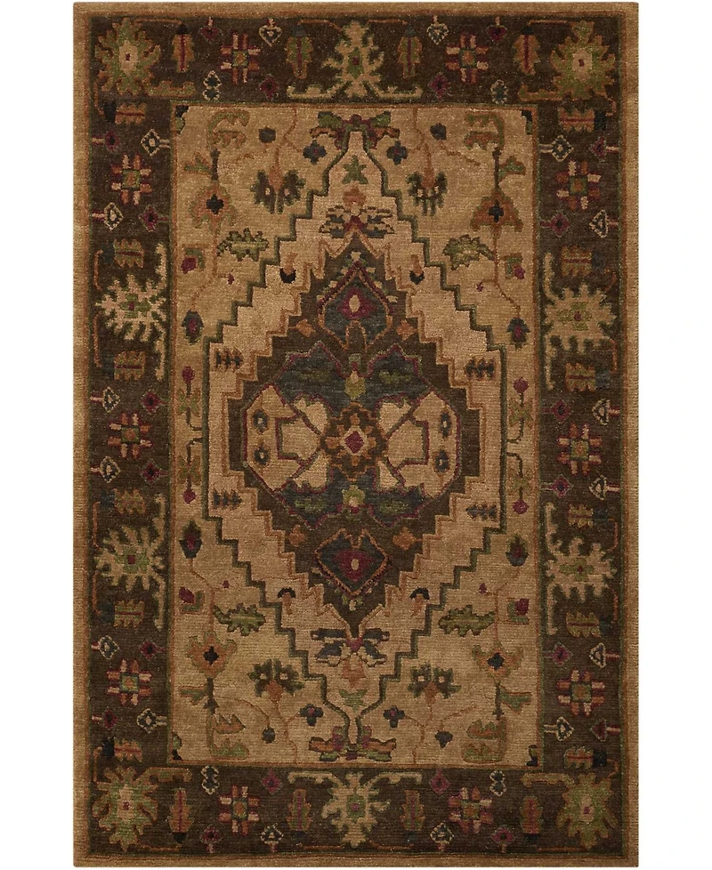 Nourison Home Tahoe TA01 Beige 3'9" x 5'9" Area Rug