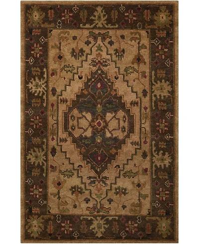 Nourison Home Tahoe TA01 Beige 3'9" x 5'9" Area Rug