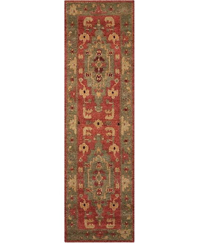Nourison Home Tahoe TA01 Rust 2'3" x 8' Runner Rug