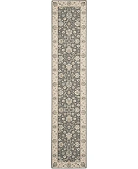 Nourison Home Living Treasures LI16 Gray and Ivory 2'6" x 12' Runner Rug