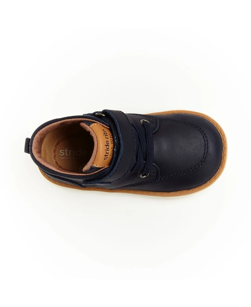 Stride Rite Toddler Boys Srt Suede Detail Quinn Casual Shoe