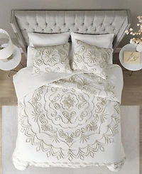 Madison Park Violette 3-Pc. Duvet Cover Set, King/California King