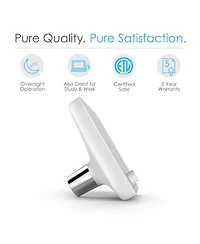 Pure Enrichment Wave Sleep Therapy Sound Machine Black