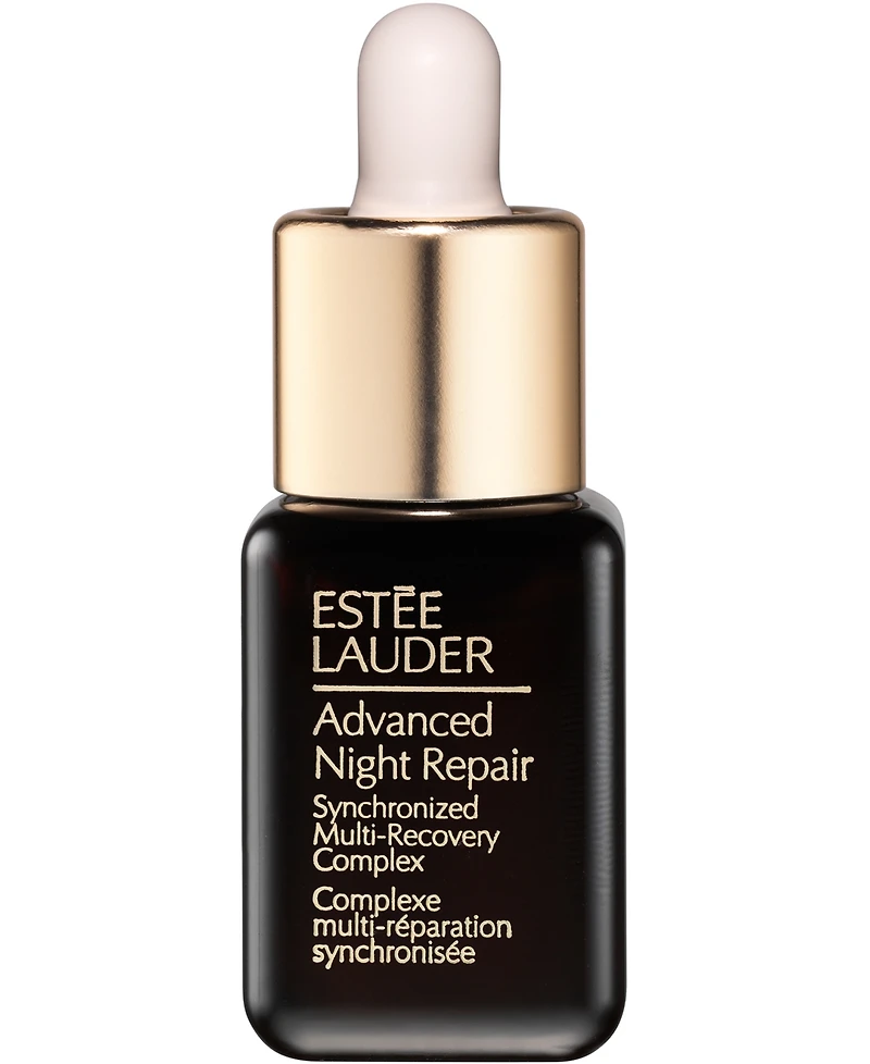 Advanced Night Repair Synchronized Multi-Recovery Complex Serum with Hyaluronic Acid & Peptides , 0.23 oz.