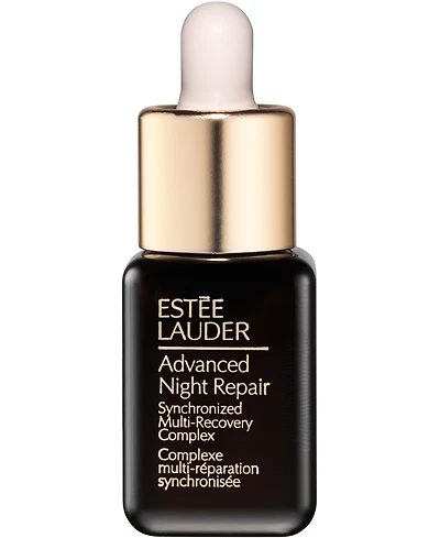 Advanced Night Repair Synchronized Multi-Recovery Complex Serum with Hyaluronic Acid & Peptides , 0.23 oz.