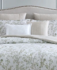 Laura Ashley Lindy 7 Piece Comforter Set, Full/Queen