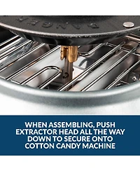 Nostalgia PCM306PK Vintage Hard & Sugar-Free Candy Cotton Candy Maker