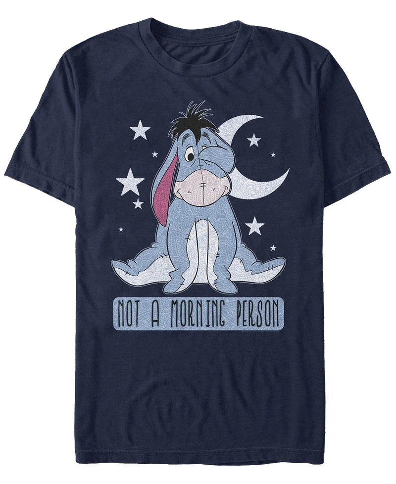 Fifth Sun Men's Eeyore Not Morning Short Sleeve T-Shirt