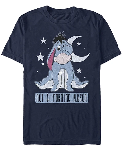 Fifth Sun Men's Eeyore Not Morning Short Sleeve T-Shirt