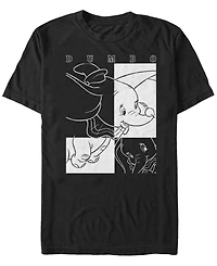 Fifth Sun Men's Dumbo Contrast Short Sleeve T-Shirt
