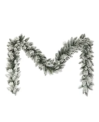 Puleo Flocked Spruce Garland
