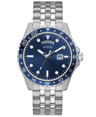 Guess Men's Stainless Steel Bracelet Watch 44mm