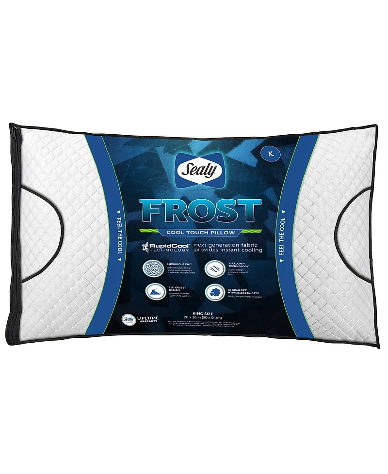 Sealy Frost Pillow, King
