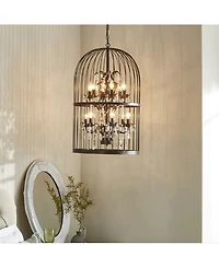 Home Accessories Rinee 19" 10-Light Indoor Chandelier with Light Kit