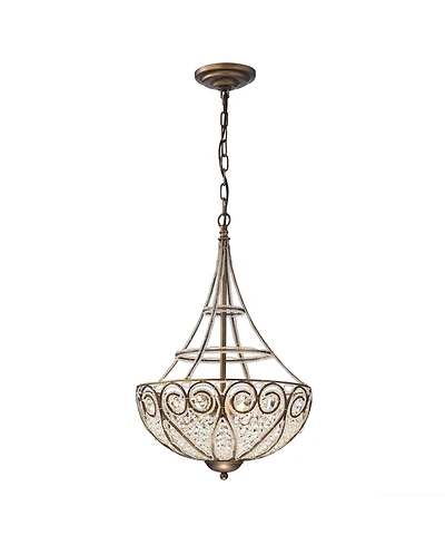 Home Accessories Hercules 10" 4-Light Indoor Chandelier with Light Kit