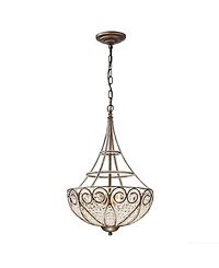 Home Accessories Hercules 10" 4-Light Indoor Chandelier with Light Kit