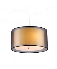 Home Accessories Jonah 18" 3-Light Indoor Pendant Lamp with Light Kit