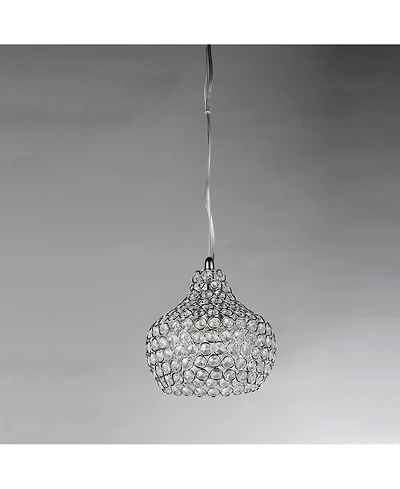 Home Accessories Kiss 7" 1-Light Indoor Chandelier with Light Kit