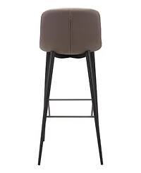 Zuo Tangiers Bar Chair, Set of 2