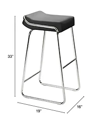 Zuo Wedge Barstool, Set of 2