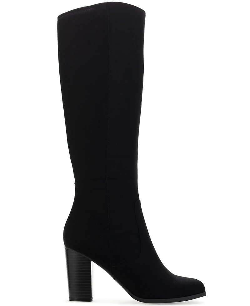 Style & Co Women's Addyy Knee High Wide Calf Dress Boots