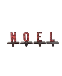 Northlight Buffalo Plaid Noel Christmas Stocking Holder