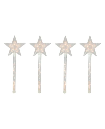Northlight Lighted Star Christmas Pathway Marker with Lawn Stakes