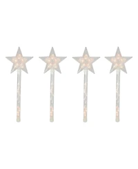 Northlight Lighted Star Christmas Pathway Marker with Lawn Stakes
