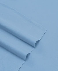 Eddie Bauer Jersey Knit Solid Cotton Blend 4-Pc. Sheet Set, King