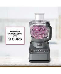 Ninja BN601 Professional Advanced Food Processor, 1000 Watts, 9-Cups, Auto-iQ Preset Programs