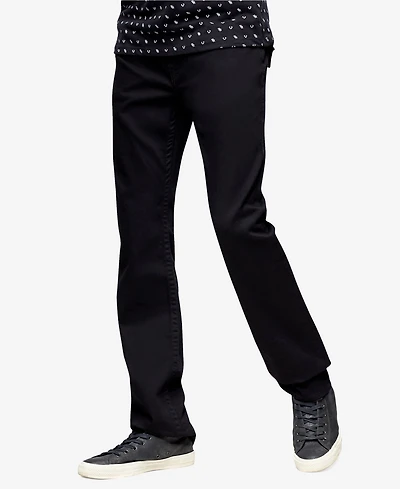 True Religion Men's Ricky Straight Fit Jeans with Back Flap Pockets