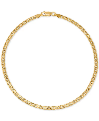 Giani Bernini Mariner Link Ankle Bracelet 18k Gold-Plated Sterling Silver, Created for Macy's