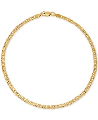 Giani Bernini Mariner Link Ankle Bracelet 18k Gold-Plated Sterling Silver, Created for Macy's