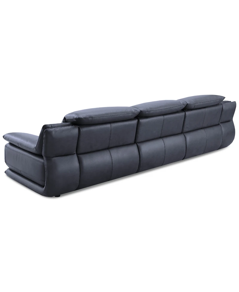 Daisley -Pc. Leather Sofa with 2 Power Recliners