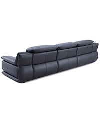 Daisley -Pc. Leather Sofa with 2 Power Recliners