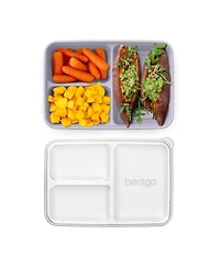 Bentgo Food Prep 3-Compartment Storage Containers, Pack of 10
