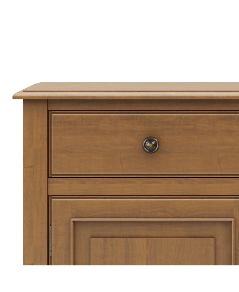 Simpli Home Connaught Solid Wood Entryway Storage Cabinet