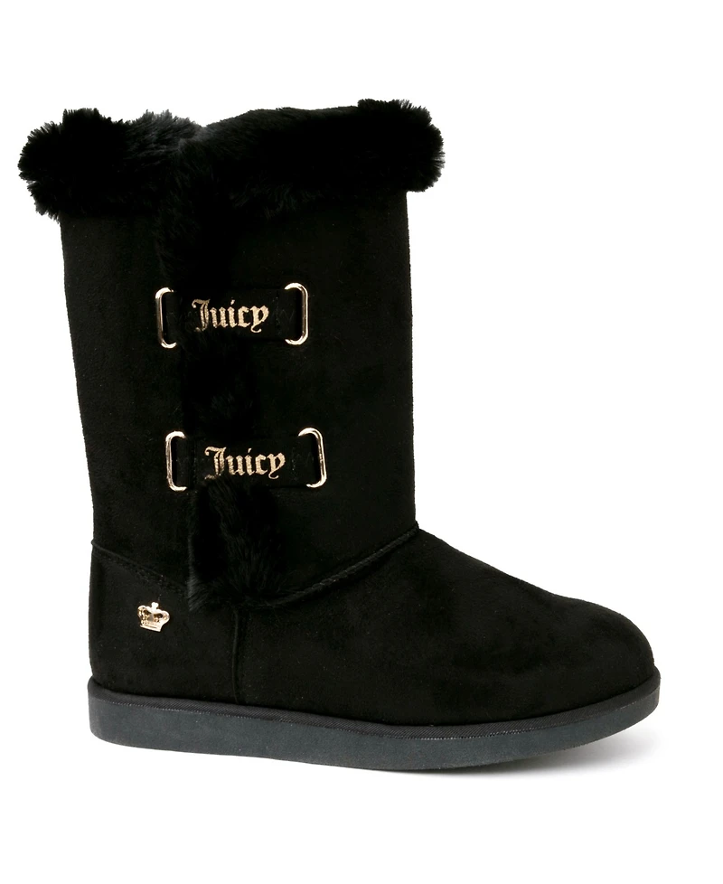 Juicy Couture Women's Koded Faux Fur Winter Boots