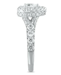 Diamond Pear-Cut Halo Bridal Set (2. ct. t.w.) 14K White, Yellow or Rose Gold